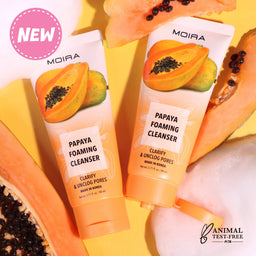 Moira Cosmetics - FOAMING CLEANSER PAPAYA