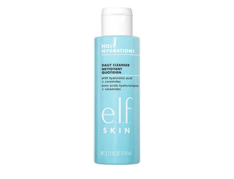 e.l.f., Holy Hydration! Daily Cleanser, Wash away Excess Oil, Impurities, and Makeup | 3.71 Fl Oz