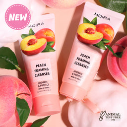 Moira Cosmetics - FOAMING CLEANSER PEACH